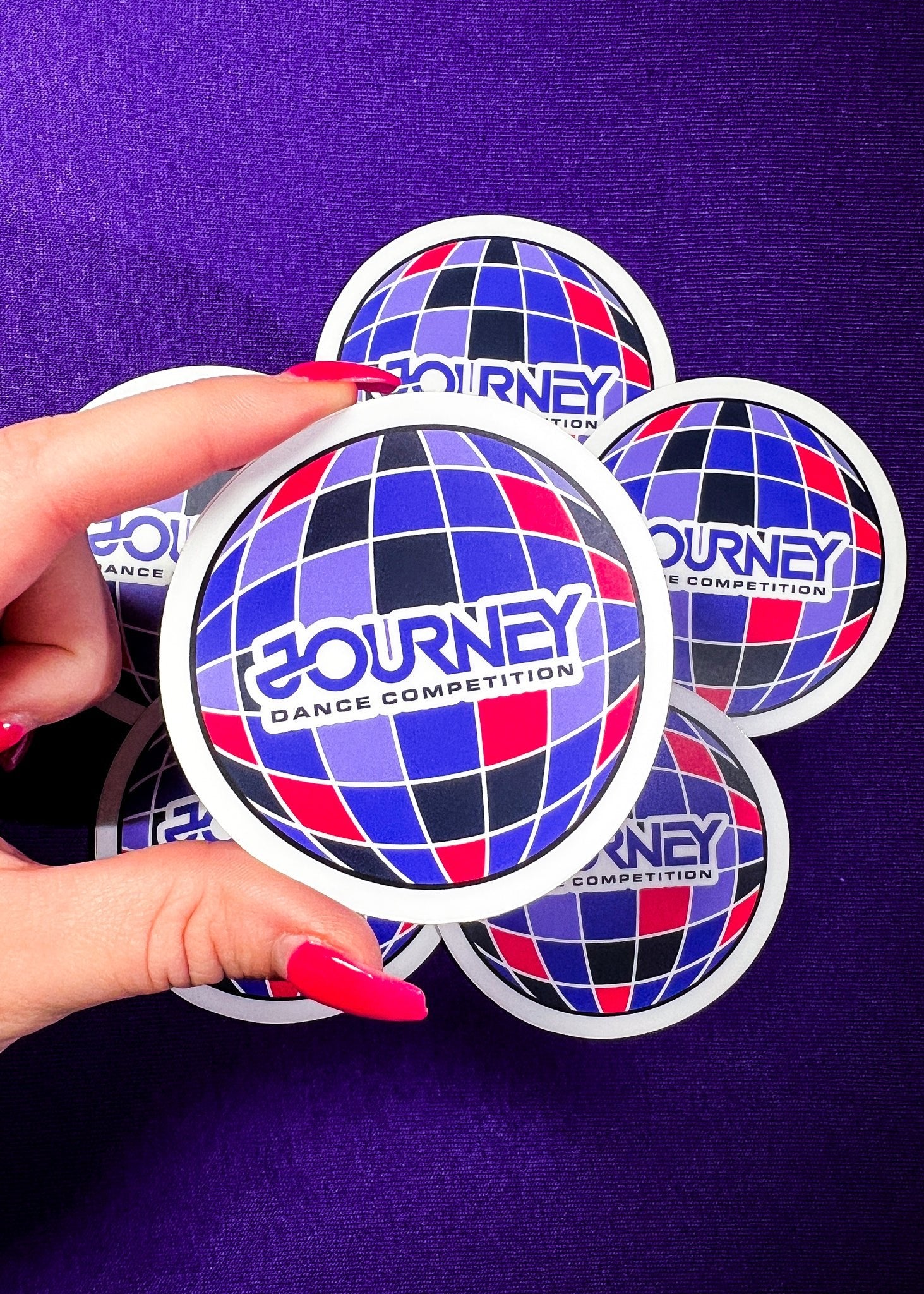 Disco Ball Sticker - Journey Merch - Journey Dance Competition