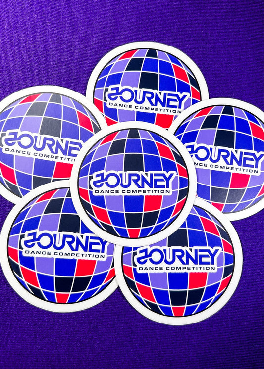 Disco Ball Sticker - Journey Merch - Journey Dance Competition