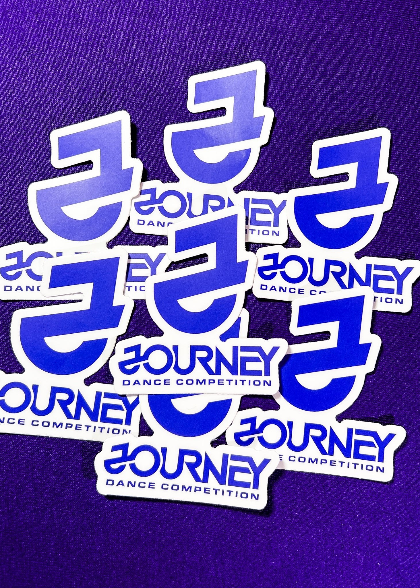 Journey Logo Sticker - Journey Merch - Journey Dance Competition