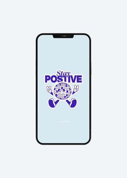 Stay Positive Wallpaper - Journey Merch - Journey Dance Competition